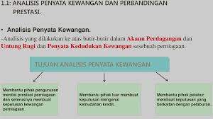 Dimana anda bisa mengetahui banyak informasi terkait pengelolaan keuangan bisnis anda tersebut nantinya. 1 1 Analisis Penyata Kewangan Dan Perbandingan Prestasi Ppt Download
