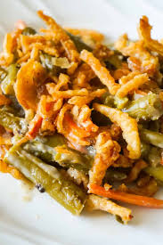 Green Bean Casserole With Campbell S Soup Is A Simple And Delicious Side Dis Green Bean Casserole Bacon Side Dish Recipes Easy Thanksgiving Recipes Side Dishes