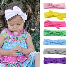 Measure your childs head then add 8 inches to that. Hair Accessories Fashion Diy Baby Kids Girl Elastic Turban Knot Headband Bow Rabbit Ear Head Wrap Centurycitydst