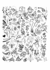 Maslov Tattoo Filler Cute Tiny Tattoos Tattoo Flash Sheet