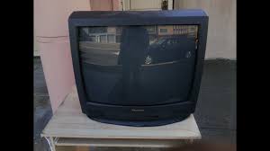 It was one of the launch programs for the g4 network. Re Trashed 2002 Panasonic Ct 25g6e Crt Television Set On The Street Youtube