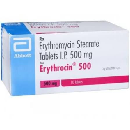 Erythromycin 500mg Tablets at ₹ 80/box | Erythrocin Tablet in Nagpur | ID: 2855915355973