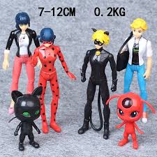 See more ideas about miraculous ladybug toys, miraculous ladybug, ladybug. New 6pcs Miraculous Ladybug Cat Noir Adrien Marinette 7 12cm Pvc Action Figures Doll Toys Walmart Canada