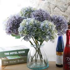 18h x 12w x 12d; 3d Hydrangea Artificial Flower For Wedding Home Decoration Silk Hydrangea Fake Flowers Fall Decorations Artificial Hydrangea Hydrangea Fake Flowersartificial Hydrangea Flowers Aliexpress