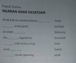 Jual warangka basa sunda kelas 3 sd mi k13 kota bekasi toko. Bahasa Sunda Kls 8 Pancen 7 Hal 74 75 Brainly Co Id