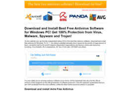 With viruses, adware, spyware, and other types of malware constantly evolving, it's critical to keep your computer's antivirus. Best Free Antivirus Download Com At Wi Download Best Free Antivirus For Windows 100 Protection From Virus