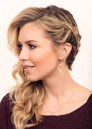 24 Perfect Prom Hairstyles Makeup Tutorials Guide Makeup Tutorials Side Hairstyles Wedding Hairstyles For Long Hair Hairdo Wedding
