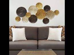 11 Diy Dollar Tree Circles Wall Decor Their Price 193 99 Ours Under 20 00 Youtube Diyhomedecorgold Cheap Diy Wall Art Diy Wall Decor Decor