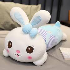 For 70cm, here is the solution: Giant Blue Bunny Rabbit Plush Toy 70cm 27 5 Inches In 2021 Rabbit Plush Toy Blue Bunny Rabbit Plush