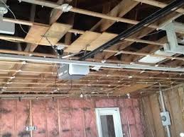 He did not put a vapour barrier on the ceiling ovver the shower.he did use (however) blue board. Garage Vapor Barrier Doityourself Com Community Forums