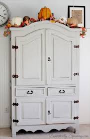 Looking Back At November Domestically Speaking Armoire Makeover Pine Furniture Makeover Furniture Makeover