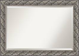 5 out of 5 stars (3). Wall Mirror Extra Large Silver Luxor Outer Size 42 X30 Traditional Wall Mirrors By Amanti Art Houzz