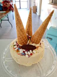 I just love milk glass! Ice Cream Birthday Cake Large Welcome To Leahy S Open Farm Midleton Co Cork