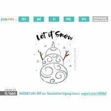 Free Free 299 Let It Snow Svg Snowman SVG PNG EPS DXF File