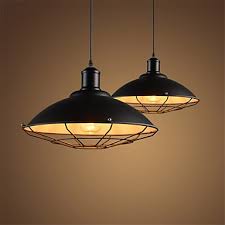 Max 60w Retro Industrial Pendant Lights Dining Room Bedroom Living Room Study Room Office Kitchen Chandeliers Lighting Pop