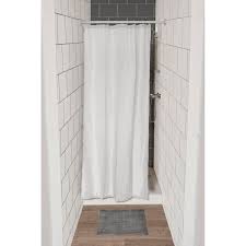 Maybe you would like to learn more about one of these? Small Stall Shower Curtain Narrow Size 48 W X 72 H Inch 8 Matching Rings White Walmart Com Walmart Com