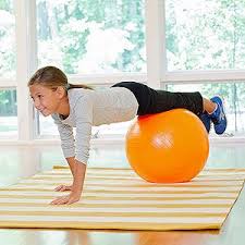 3 Fun Bouncy Ball Exercises Ball Exercises Exercise For Kids Therapy Ball