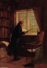 See available paintings, and works on paper for sale and learn about the artist. A Favourite Author By John Arthur Lomax 1857 1923 United Kingdom Museum Art Reproductions John