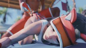 Summer Kiriko on duty - Overwatch - SFM Compile