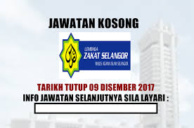 Terkini Jawatan Kosong Lembaga Zakat Selangor Disember 2017 Mobile