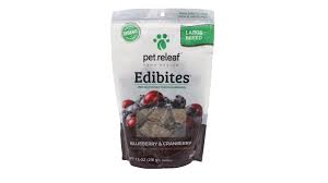 Maybe you would like to learn more about one of these? Pet Releaf Edibites Blueberry Cranberry 900 Blis