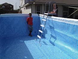 Pool Up Intex Pool Pool Installation Pool