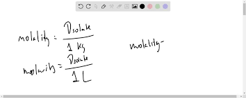 What'S The Difference Between Molarity And Molality? - Youtube