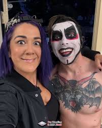 Bayley with Danhausen #WWE #AEW -DarKNaTaS (Admin) Join our Discord Server  for the latest Wrestling News & Live Chat. Also follow us