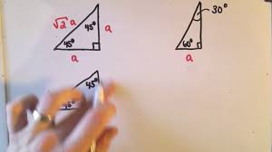 Special Right Triangles In Geometry 45 45 90 And 30 60 90