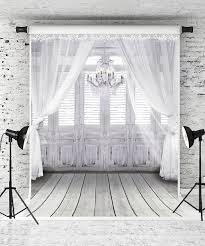 8 affordable white backdrop options. Amazon Com Kate Wedding Photography Backdrop White Curtain Chandelier Background Vintage Wood Floor Backdrop For Photo Studio 6 5x10ft Camera Photo