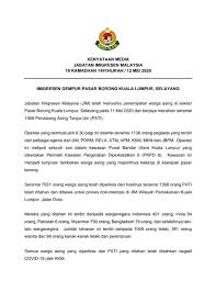Jabatan imigresen malaysia berjaya menemui sebuah penempatan haram pendatang asing tanpa izin pati dipercayai sudah bertapak sejak 4 tahun lalu. Imigresen Malaysia Twitter à¤µà¤° Kenyataan Media Jabatan Imigresen Malaysia Imigresen Gempur Pasar Borong Kuala Lumpur Selayang Https T Co Amjrnzljqz Imigresen Jim Covid19 Herocovid19 Frontliner Stayathome Staysafe Dudukrumah Kitajagakita