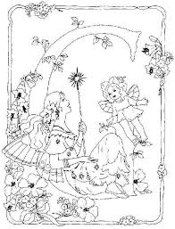 These excessively adorable, free alphabet coloring pages are a great route for little child, preschool, pre k, and kindergarten age kids to chip away at learning the sounds letters make, work on tuning in for starting sounds, and learning jargon while fortifying fine engine abilities and having a fabulous time. Fairy Alphabet Coloring Pages Pdf Free Coloring Sheets Fairy Coloring Pages Fairy Coloring Fairy Alphabet