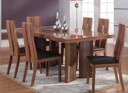 modern solid teak dining chair