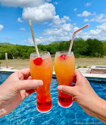 Did you scroll all this way to get facts about upside down decals? Pineapple Upside Down Cake Drink 1 Minute Cocktail