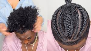 Cornrow braids hairstyles for black women. Quick Cornrow Hairstyle For Black Men On High Top Fade Ft Aporro Brand Youtube