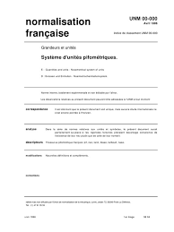 Norme afnor lettre 2019 : Norme Afnor Pifometrique Par Alain Fichier Pdf