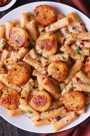 Maybe you would like to learn more about one of these? Creamy Mozzarella Scallop Pasta Julia S Album