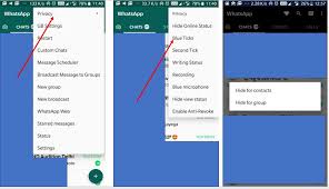 Kali ni aku nak share 3 cara baca whatsapp tanpa buka whatsapp. Gbwhatsapp Hide Blue Tick Second Tick Last Seen More On Whatsapp