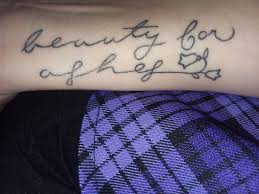 Get fast facts on tattoos, and learn how tattoos are created and how they can affect skin. Beauty For Ashes Tattoo Tattoos Lily Flower Infinity Tattoo