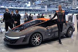 Bertone Nuccio Concept Is An Orange And Gray Dust Buster For The Road Luxury Car Photos Car Super Cars