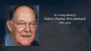 Eldon Charles McCammack Obituary April 30, 2021