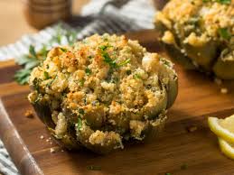 Recette Artichauts Farcis A L Italienne Recette Recette Artichaut Artichauts Farcis Artichaut
