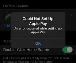 Apple Pay Error Message Apple Community