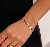 Timepiece Link Chain Bracelet - 18k Gold Plated / 6.5"