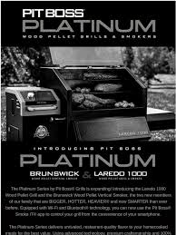 Pit boss platinum brunswick wood pellet vertical smoker. Pit Boss Grills New Platinum Series Grills Are Here Exclusively At Walmart Milled