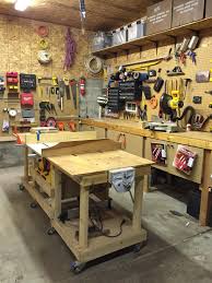 Workshop Garage Workshop Woodworking Shop Layout Garage Work Bench