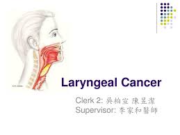 The larynx can be examined easily with a viewing tube called a laryngoscope. Ppt Laryngeal Cancer Powerpoint Presentation Free Download Id 1425970