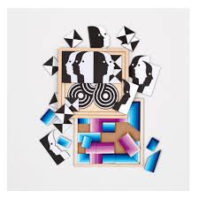 Known for its vibrant approach to homewares and quirky pieces that ignore convention, jonathan adler presents this puzzle accent mirror. New Mags Jonathan Adler Infinity Wood Puzzle New Mags Designdelicatessen Webshop Aps