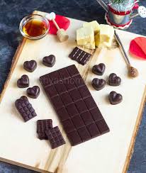 Check spelling or type a new query. Homemade Dark Chocolate Healthy Dark Chocolate Recipe Vidhya S Vegetarian Kitchen