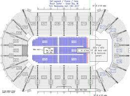 Complete Bradley Center Seat Map Resch Center Hockey Seating